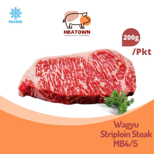Wagyu Striploin Grain Fed MB4/5